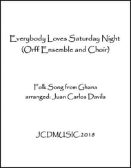 Everybody Loves Saturday Night (Orff Ensemble and Choir) P.O.D. cover Thumbnail